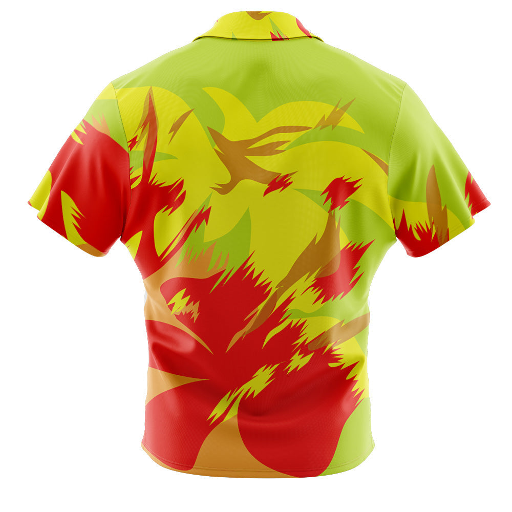 Cu Cuchulain Lancer Fate Hollow Ataraxia Button Up Hawaiian Shirt