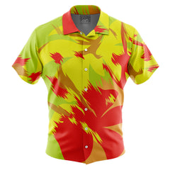 Cu Cuchulain Lancer Fate Hollow Ataraxia Button Up Hawaiian Shirt