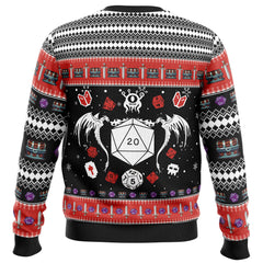 D&D Have Yourself A Merry Little Crit-Mas Dungeons and Dragons Ugly Christmas Sweater