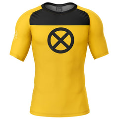Deadpool Trainee Short Sleeve Rash Guard Compression Shirt