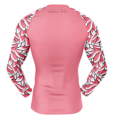 Doflamingo One Piece Long Sleeve Rash Guard Compression Shirt