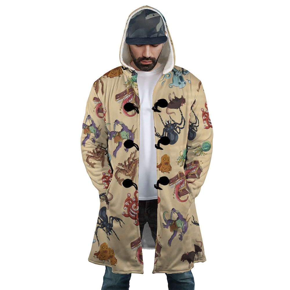Dungeons and Dragons Pattern Dream Cloak Coat