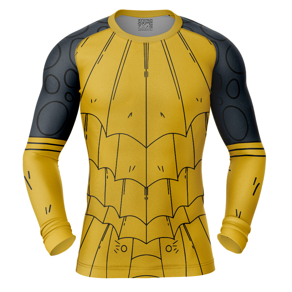 Escanor Armor V1 Seven Deadly Sins Long Sleeve Rash Guard Compression Shirt