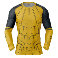 Escanor Armor V1 Seven Deadly Sins Long Sleeve Rash Guard Compression Shirt