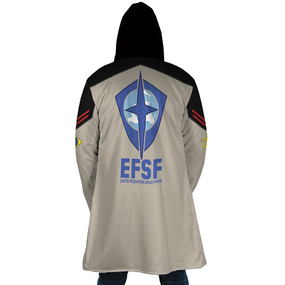 Earth Federation Space Force Gundam Dream Cloak Coat