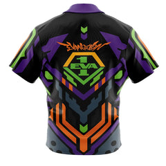 Eva 01 Button Up Hawaiian Shirt