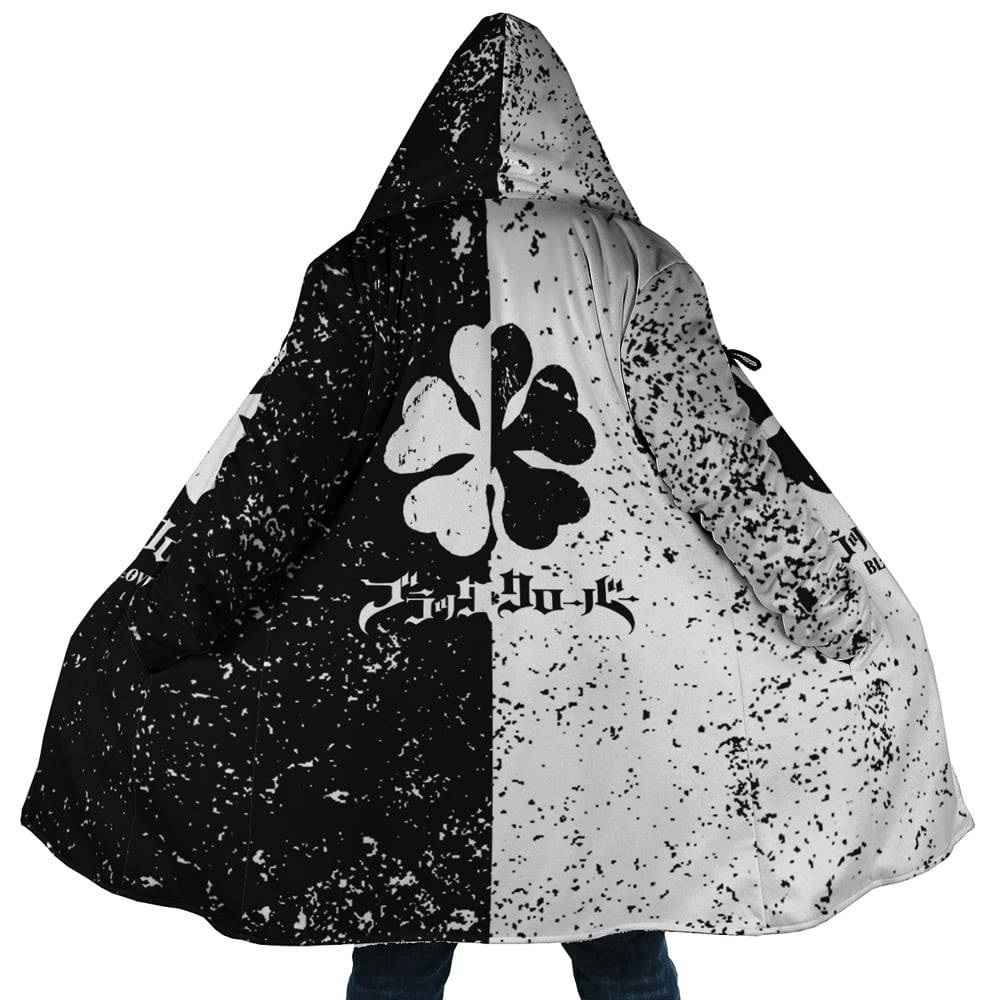 Five Leaf Black Clover Dream Cloak Coat