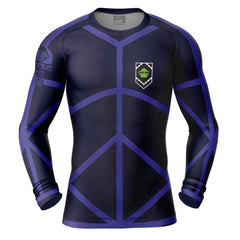 Football Club Blue Lock Long Sleeve Rash Guard Compression Shirt