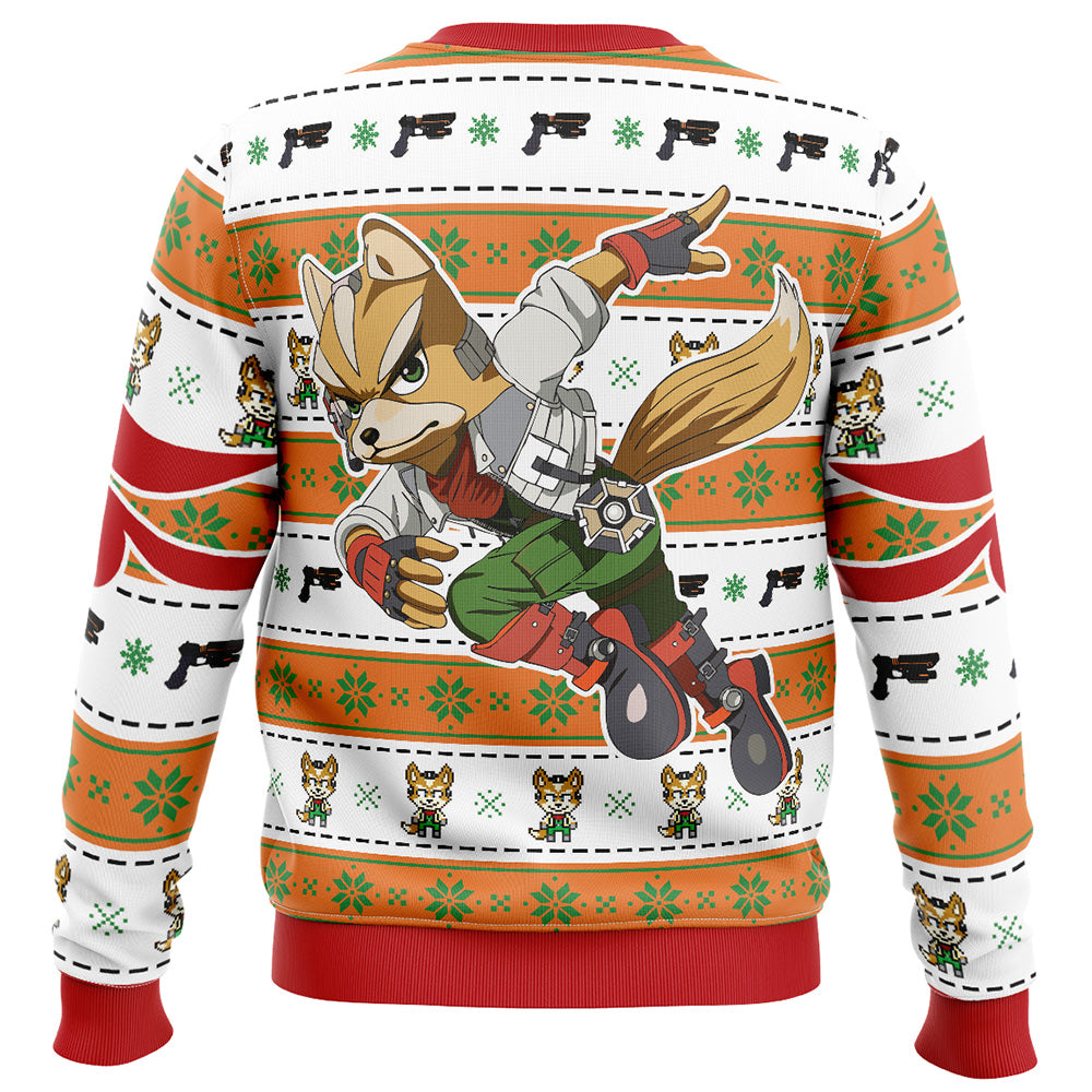 Fox McCloud Star Fox Ugly Christmas Sweater