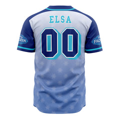 Elsa Frozen V1 Baseball Jersey