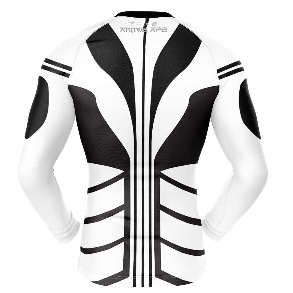 Fullbring Ichigo Bleach Long Sleeve Rash Guard Compression Shirt