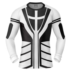 Fullbring Ichigo Bleach Long Sleeve Rash Guard Compression Shirt