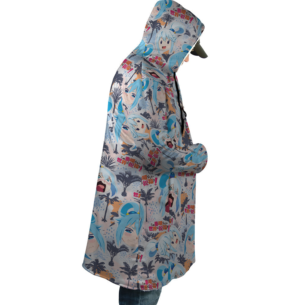 Funny Face Aqua Konosuba Dream Cloak Coat
