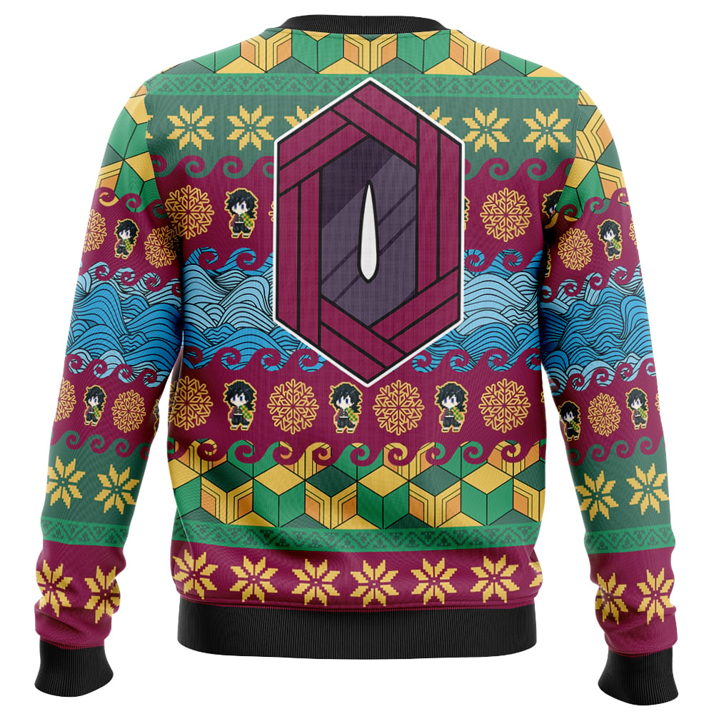 Giyu Tomioka V2 Demon Slayer_Ugly Christmas Sweater