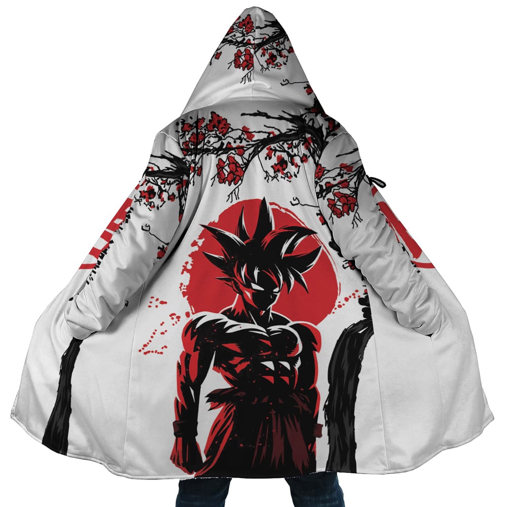 Goku Red Instinct Dragon Ball Z Dream Cloak Coat
