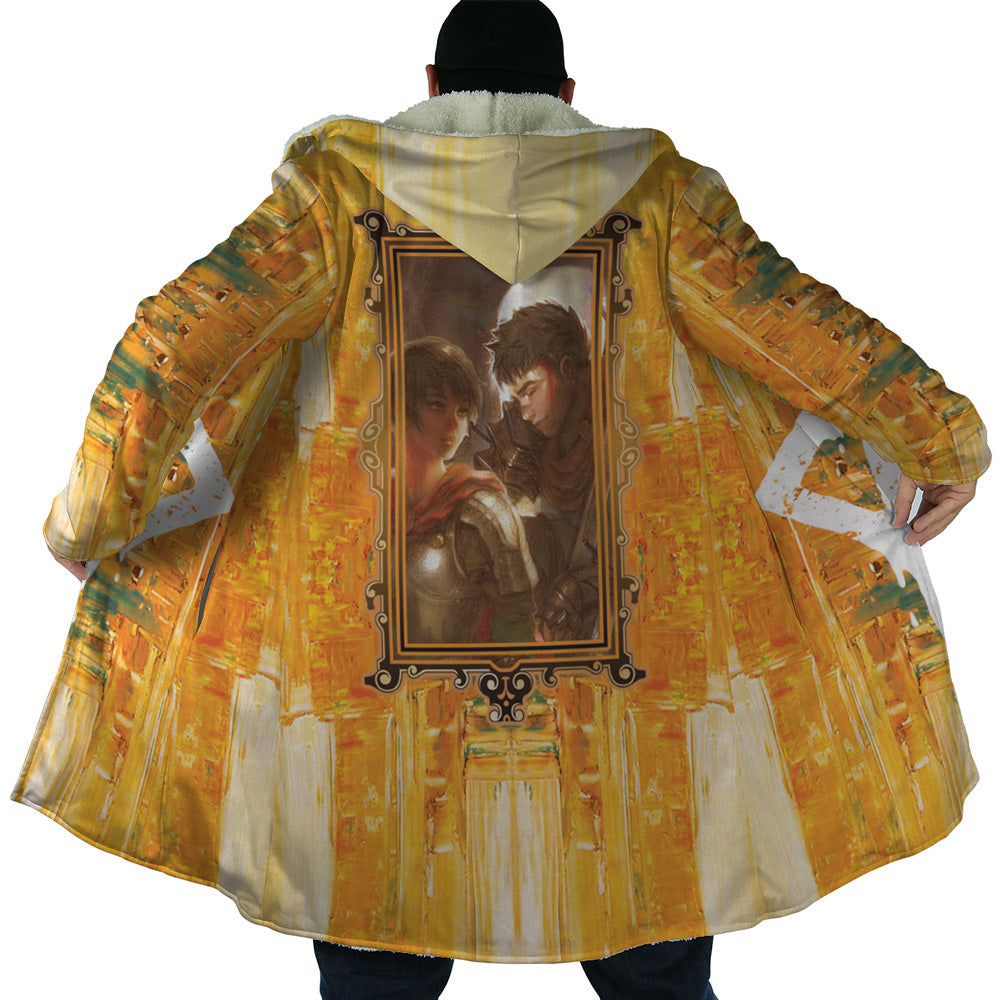 Guts and Casca Berserk Dream Cloak Coat