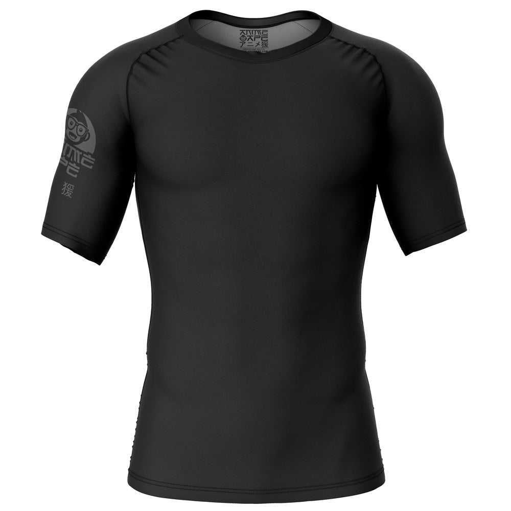 Hashira Demon Slayer Short Sleeve Rash Guard Compression Shirt