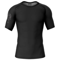 Hashira Demon Slayer Short Sleeve Rash Guard Compression Shirt