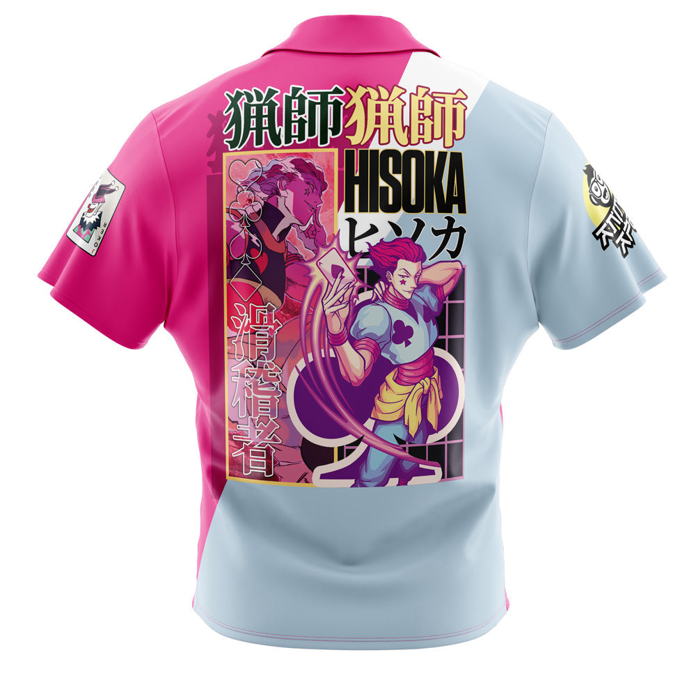 Hisoka Morow Hunter x Hunter Button Up Hawaiian Shirt