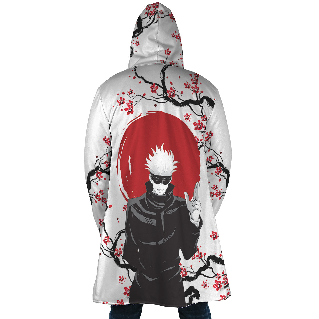 Satoru Gojo Cherry Blossom Jujutsu Kaisen Dream Cloak Coat