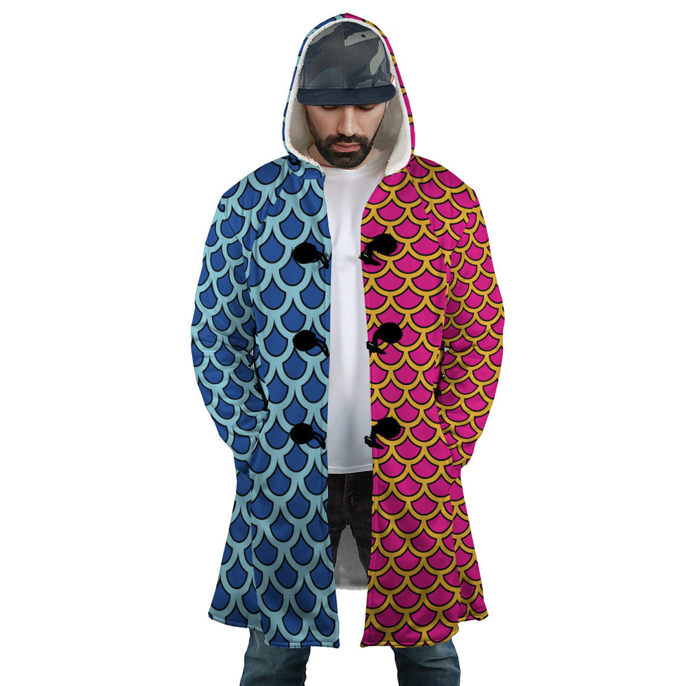 Kaido Pattern One Piece Dream Cloak Coat