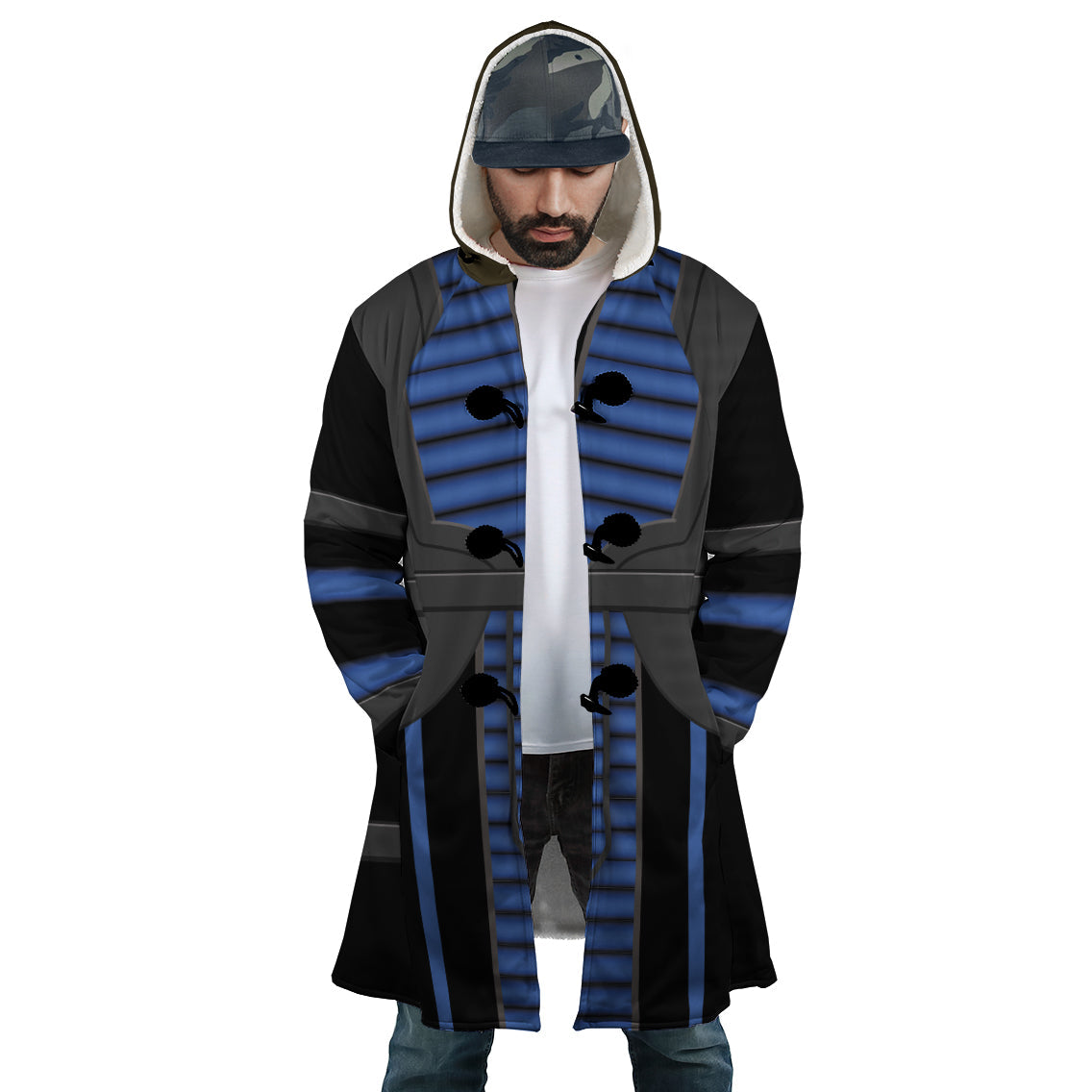 Sub-Zero Mortal Kombat Dream Cloak Coat