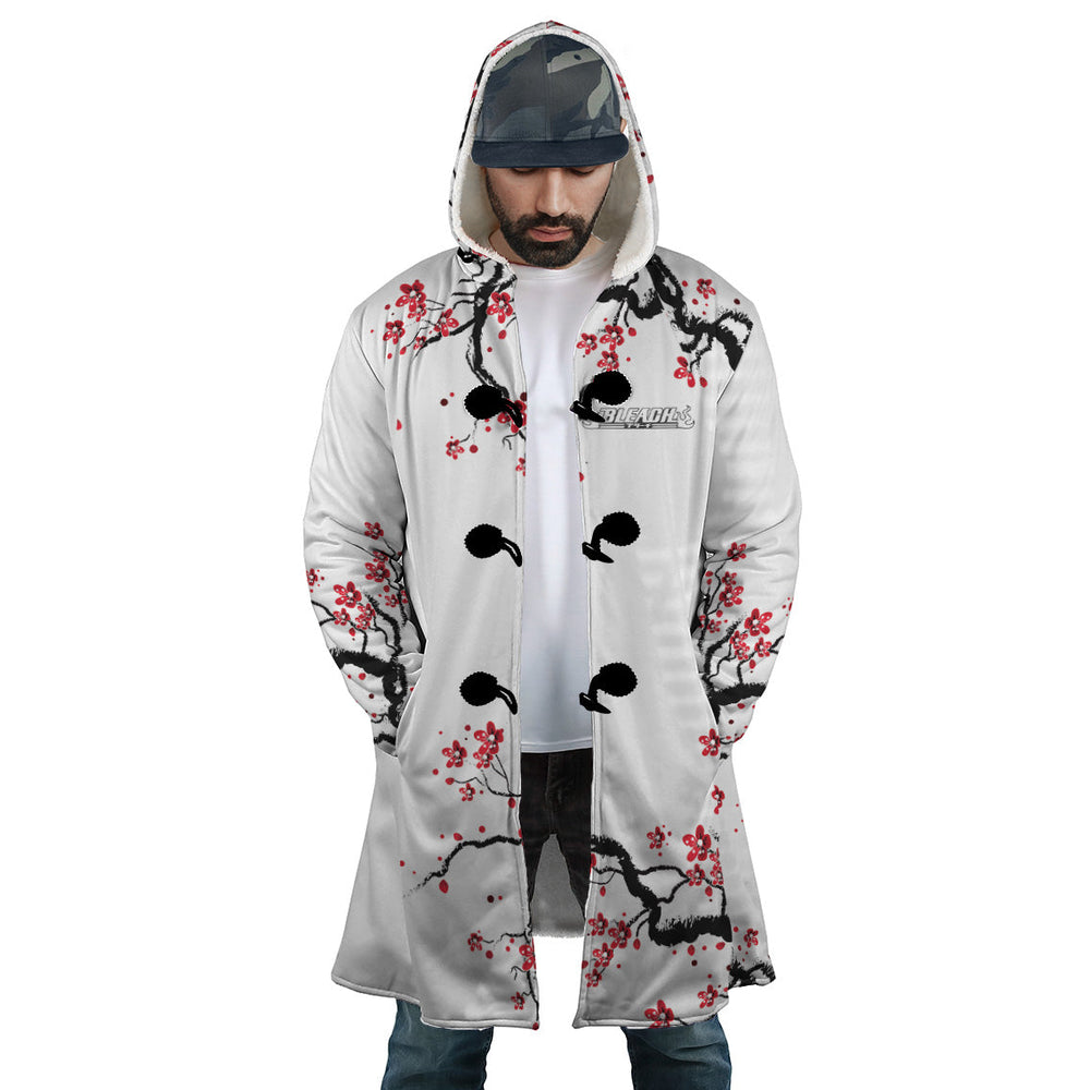 Zaraki Kenpachi Cherry Blossom Bleach Dream Cloak Coat