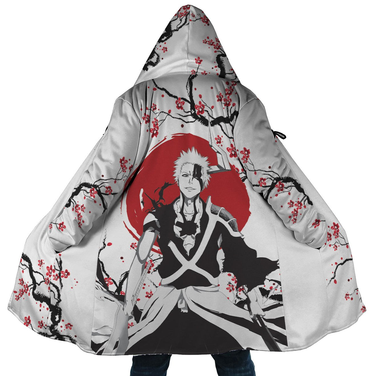 Ichigo Kurosaki Cherry Blossom Bleach Dream Cloak Coat