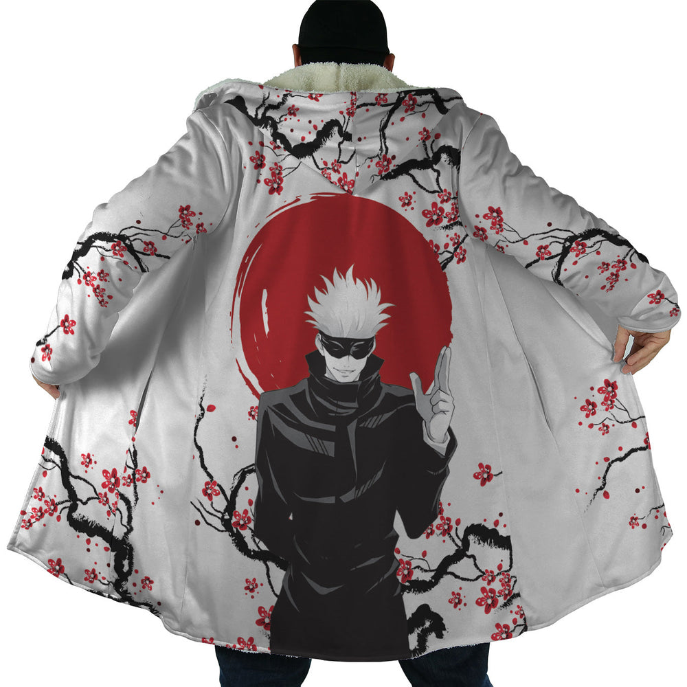Satoru Gojo Cherry Blossom Jujutsu Kaisen Dream Cloak Coat