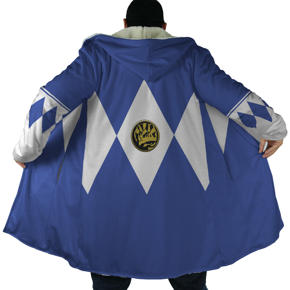 Blue Ranger Mighty Morphin Power Rangers Dream Cloak Coat