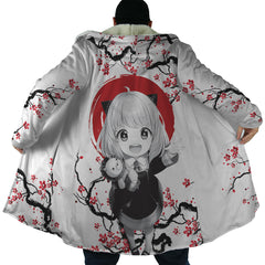 Anya Forger Cherry Blossom Spy X Family Dream Cloak Coat