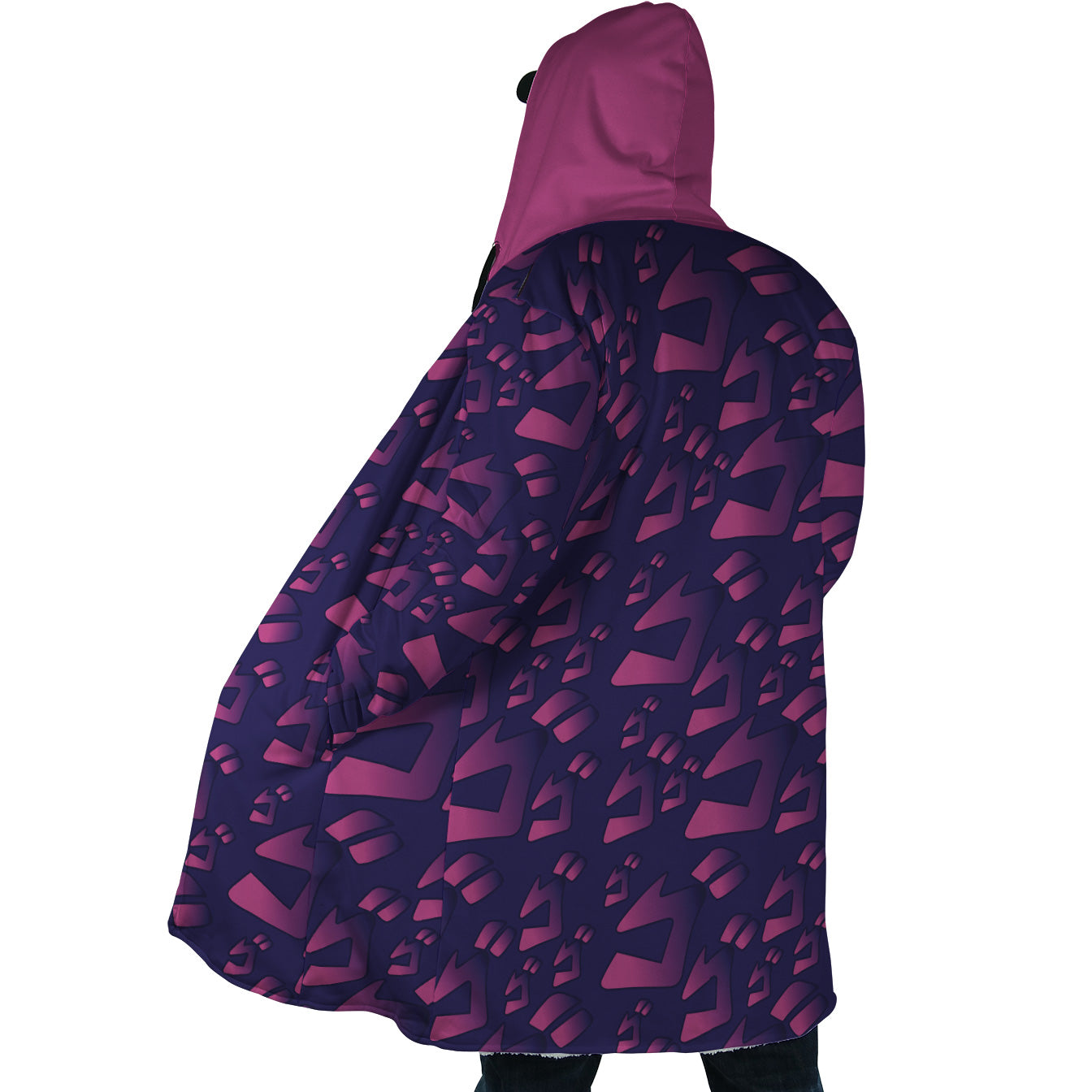 Menacing Aura Jojo's Bizarre Adventures Dream Cloak Coat