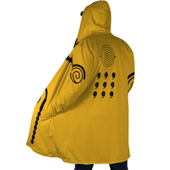 Nine-Tails Chakra Mode Shippuden Dream Cloak Coat
