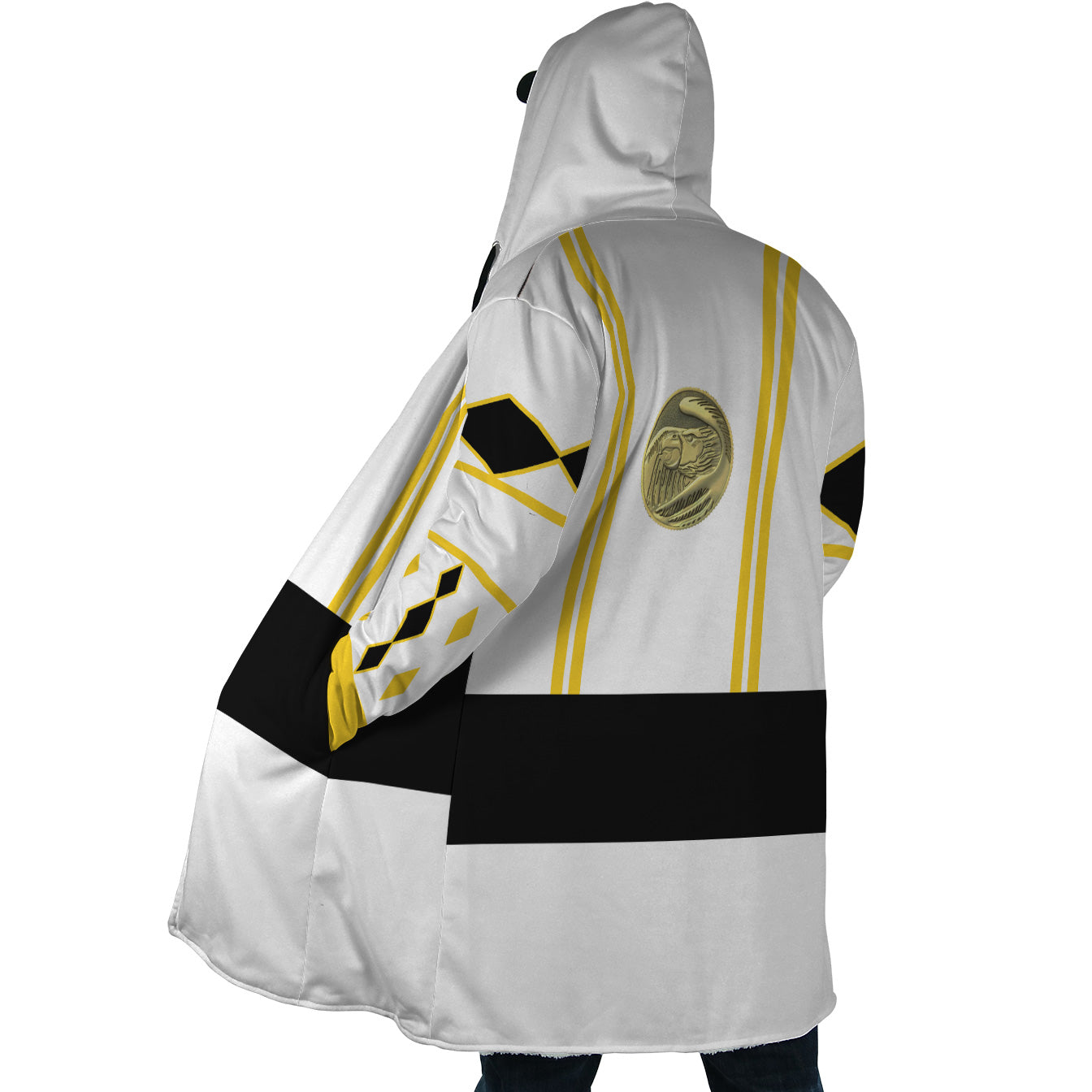 White Ranger Ninjetti Rangers Dream Cloak Coat