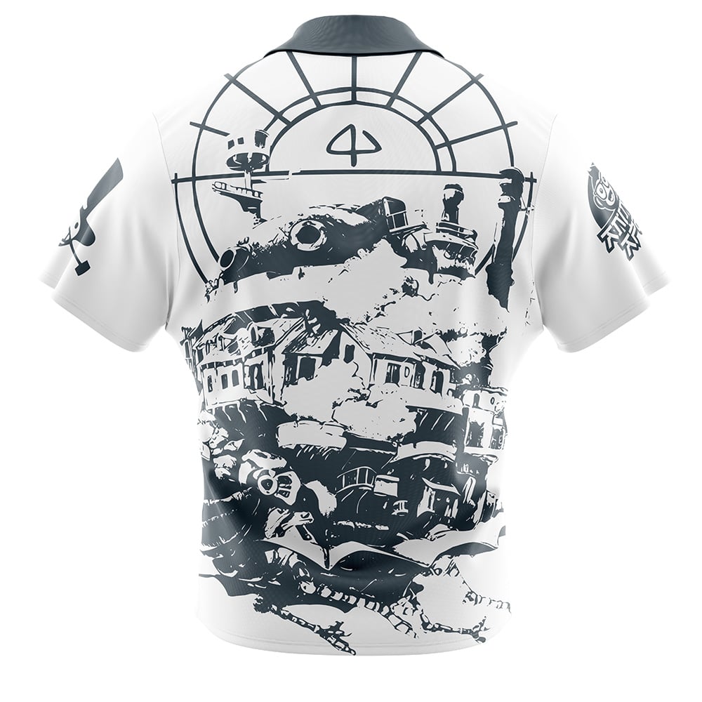 Howl's Moving Castle Button Up Hawaiian Shirt