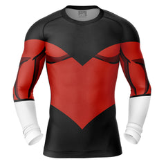 Jiren V1 Dragon Ball Z Long Sleeve Rash Guard Compression Shirt