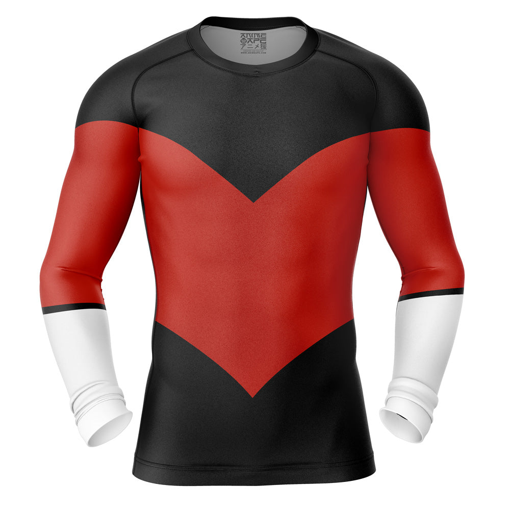 Jiren V2 Dragon Ball Z Long Sleeve Rash Guard Compression Shirt