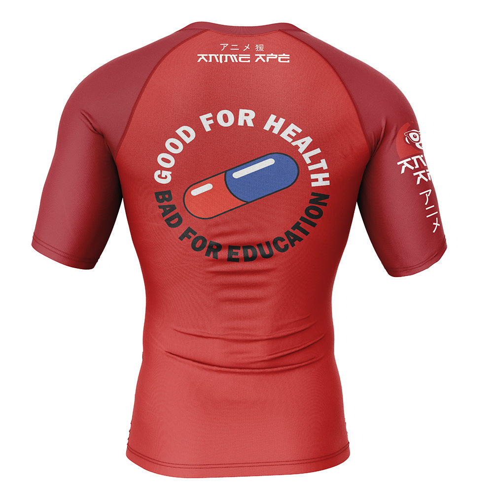 Kaneda Good For Health Jacket Akira Short Sleeve Rash Guard Compression Shirt