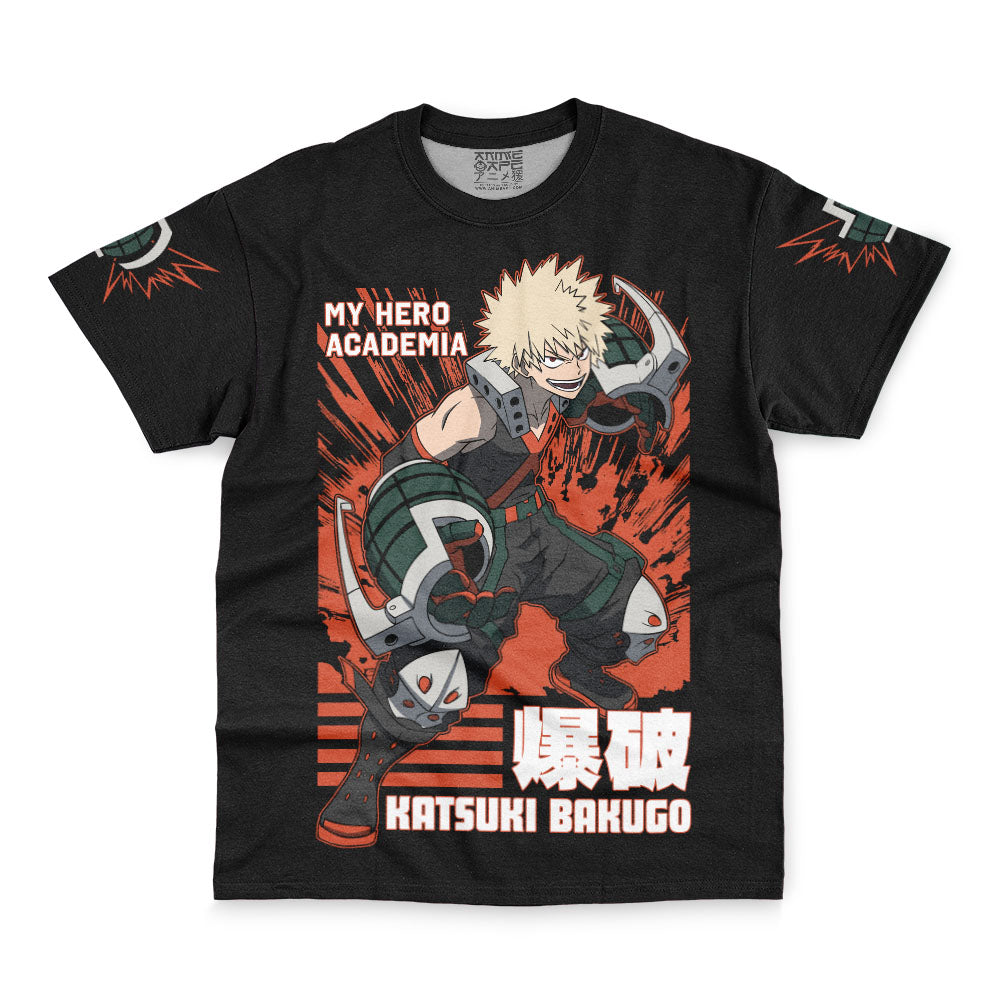 Katsuki Bakugo Explosion My Hero Academia Streetwear T-Shirt