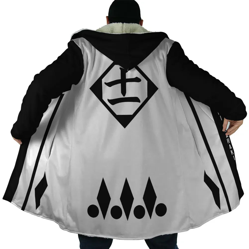 Gotei 13 11th Division Captain Kenpachi Zaraki Bleach Dream Cloak Coat
