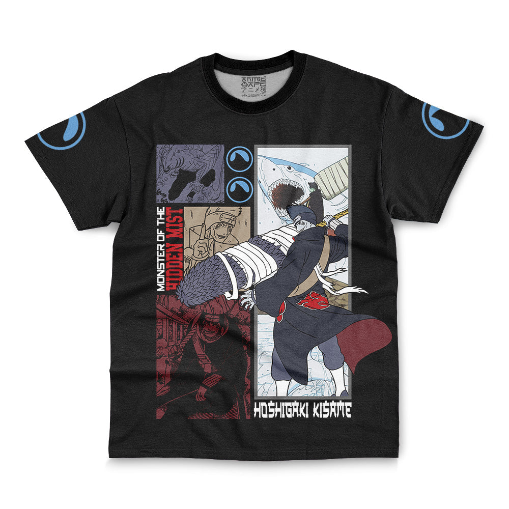 Kisame Hoshigaki Akatsuki Shippuden Streetwear T-Shirt