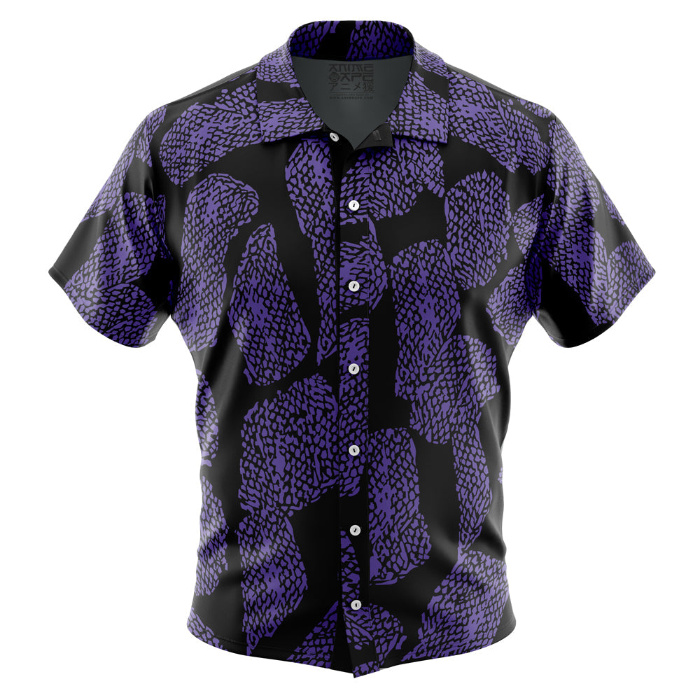 Kokushibo Demon Slayer Button Up Hawaiian Shirt