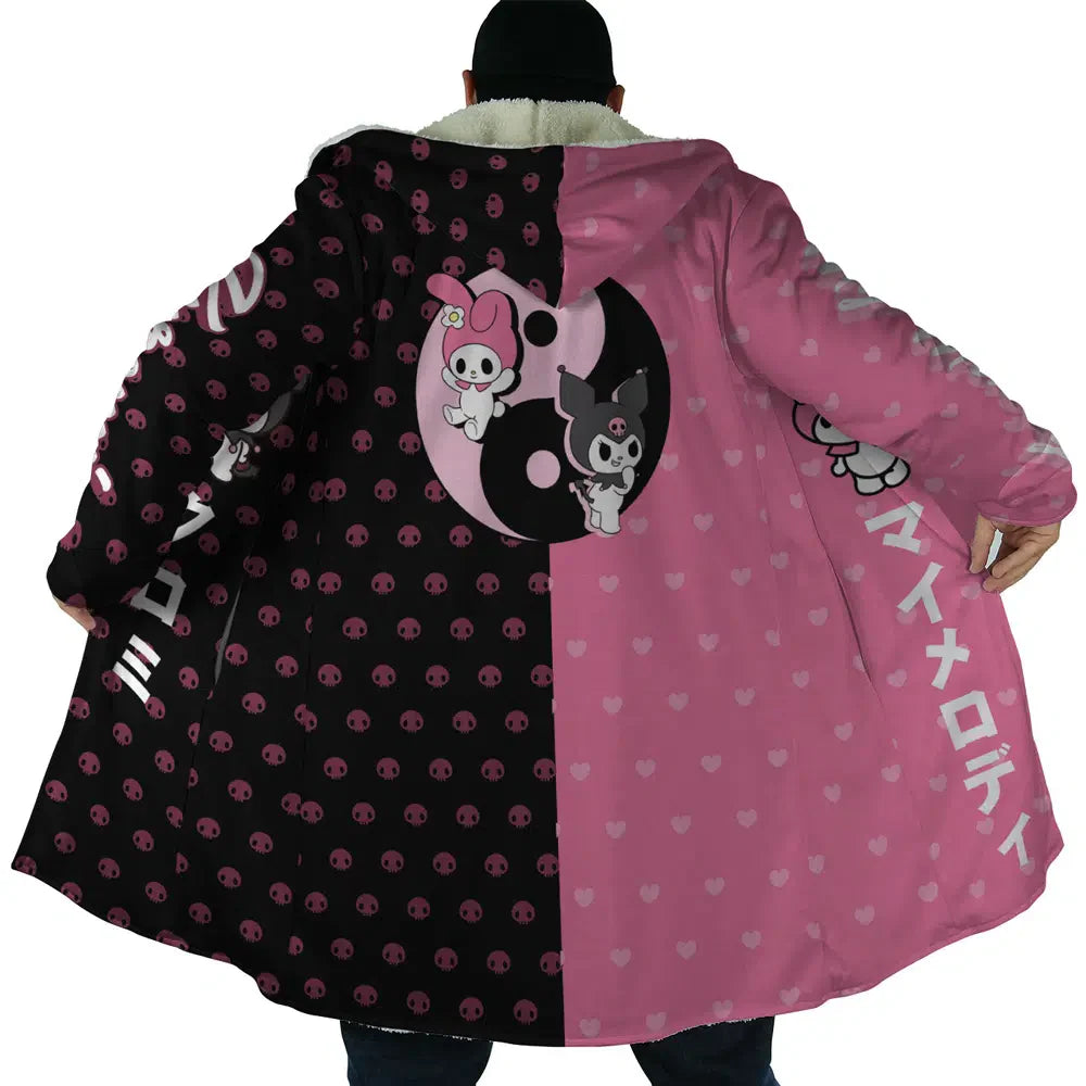 My Melody and Kuromi Sanrio Dream Cloak Coat