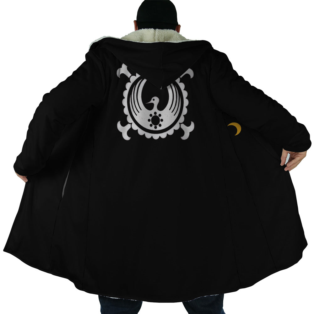 Kozuki Momonosuke Black One Piece Dream Cloak Coat