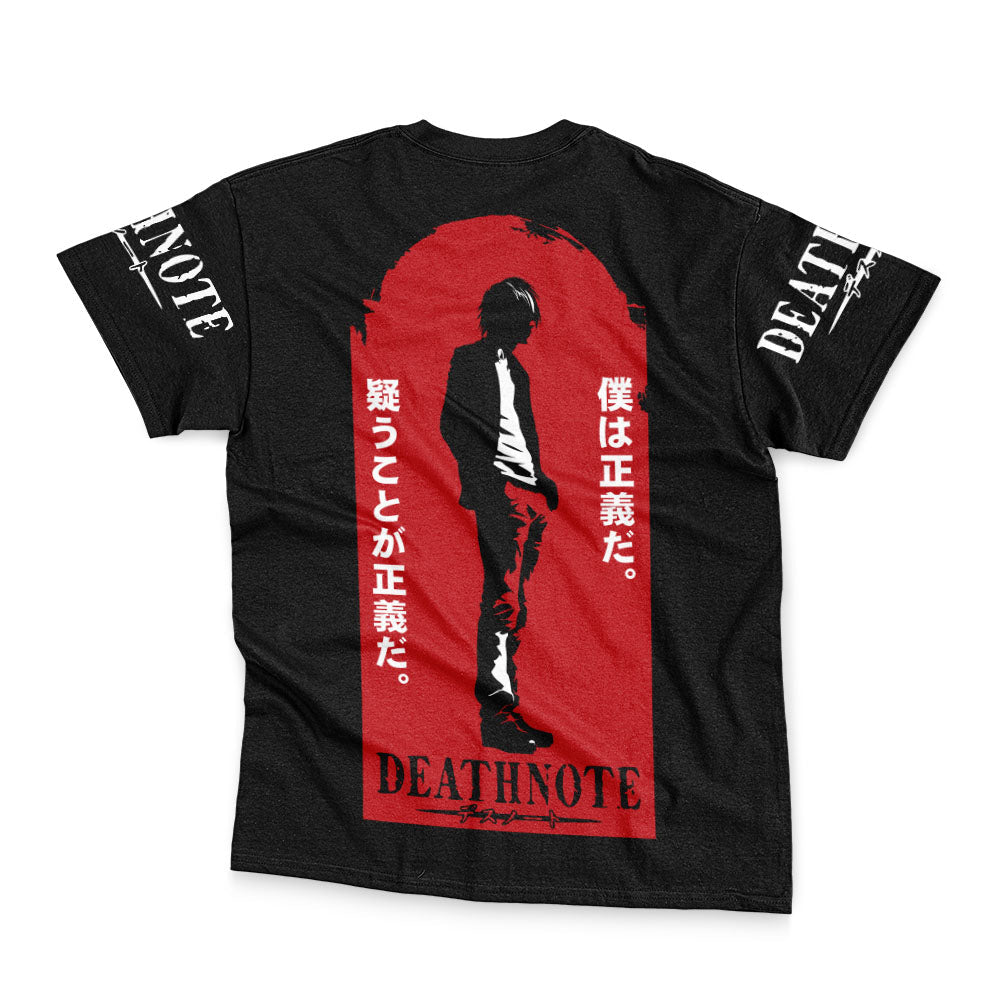 L Lawliet Justice Death Note Streetwear T-Shirt