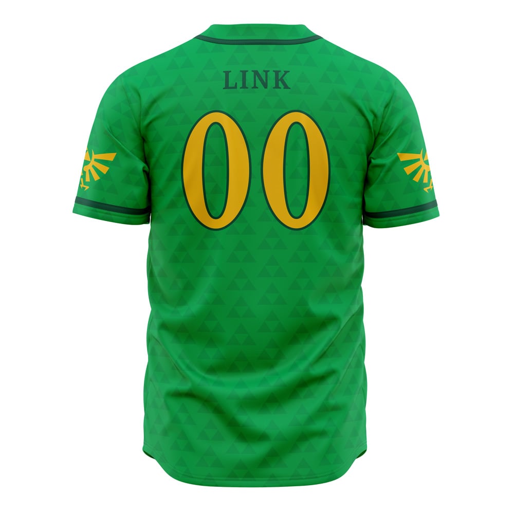 Link Zelda Baseball Jersey