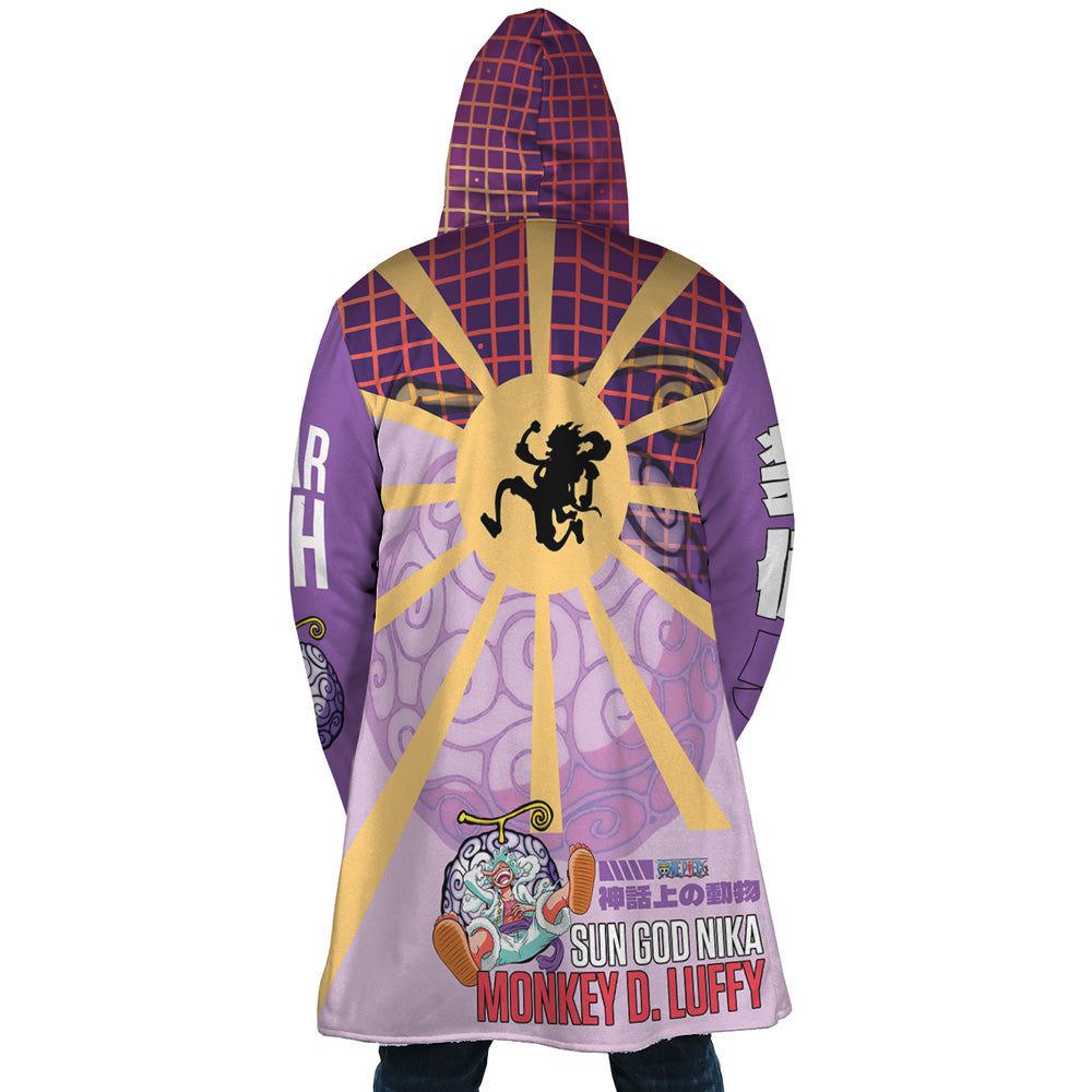 Luffy Gear 5 Sun God Nika One Piece Dream Cloak Coat