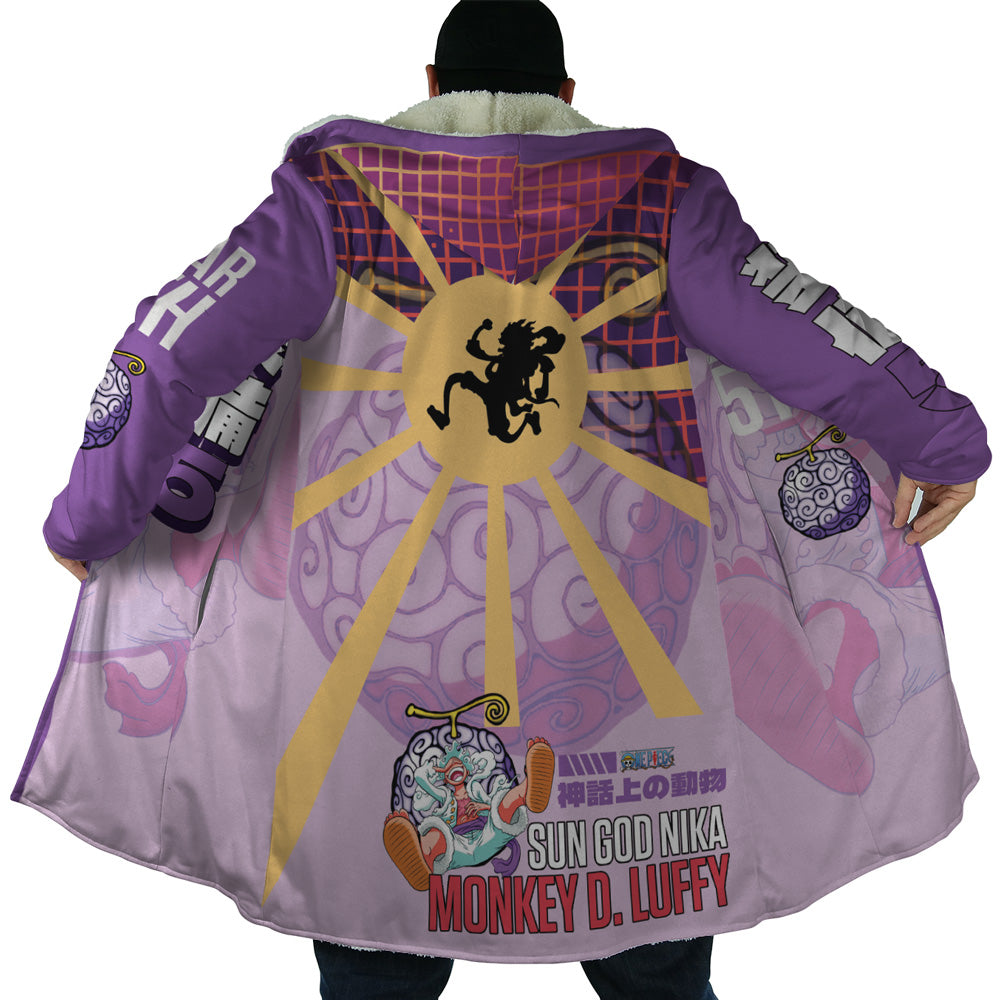 Luffy Gear 5 Sun God Nika One Piece Dream Cloak Coat