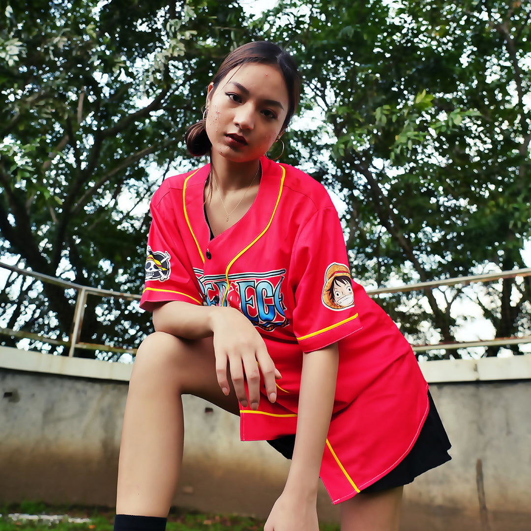 Luffy One Piece Baseball Jersey