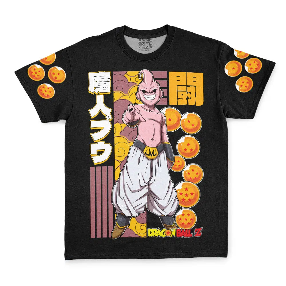 Majin Buu Fight DBZ Streetwear T-Shirt